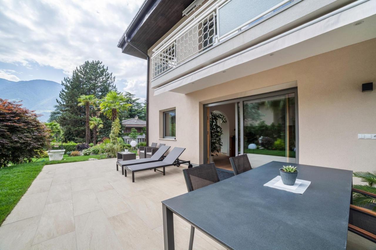 Ferienwohnung Maia Garden Meran Exterior foto