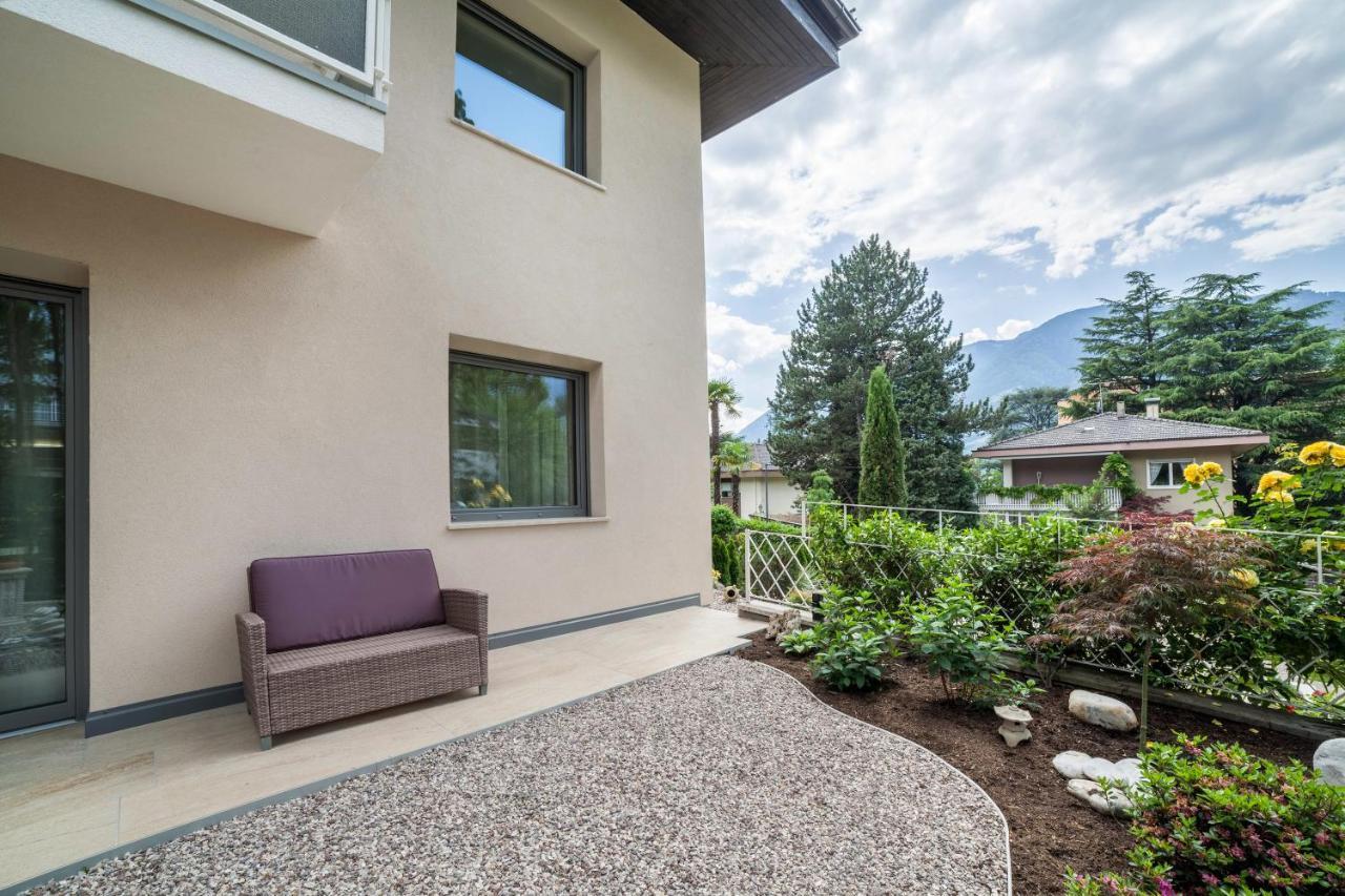 Ferienwohnung Maia Garden Meran Exterior foto