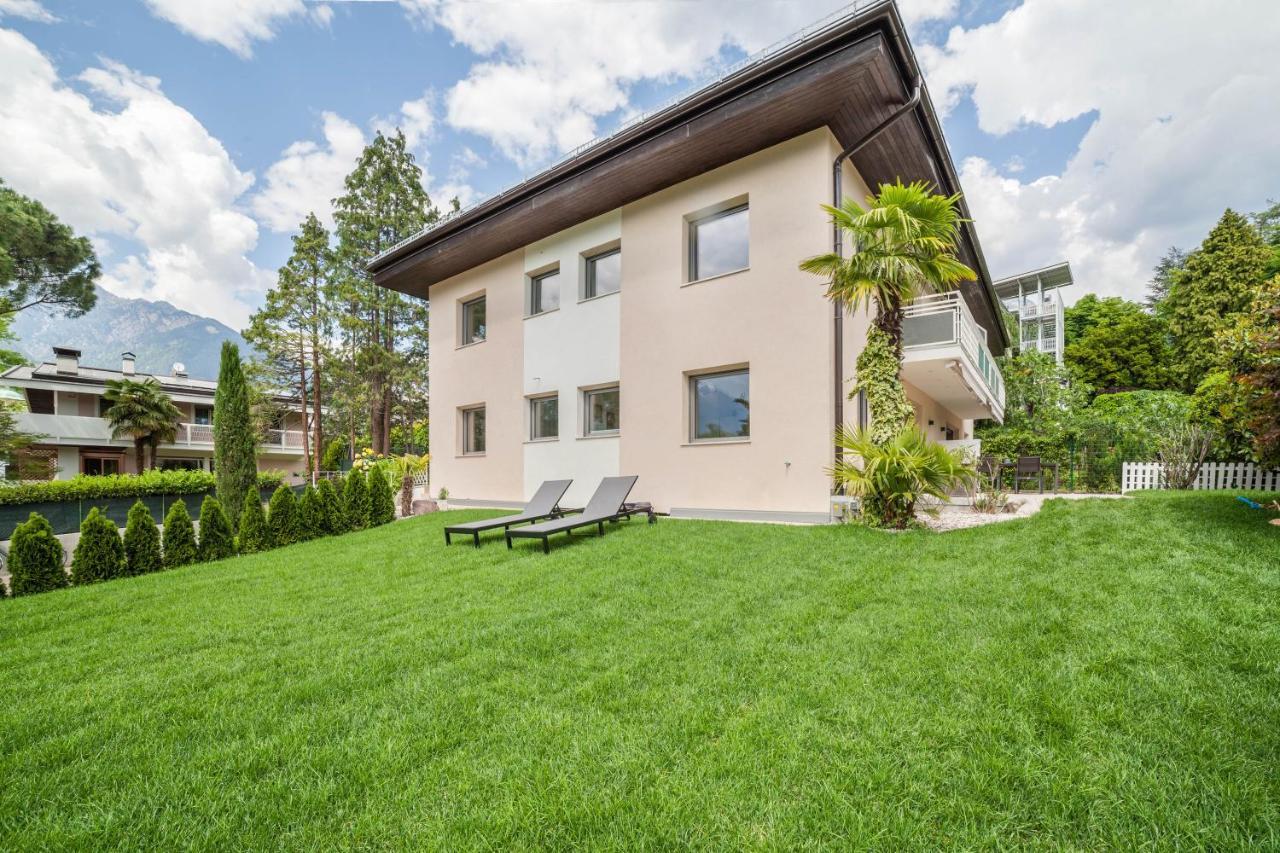 Ferienwohnung Maia Garden Meran Exterior foto
