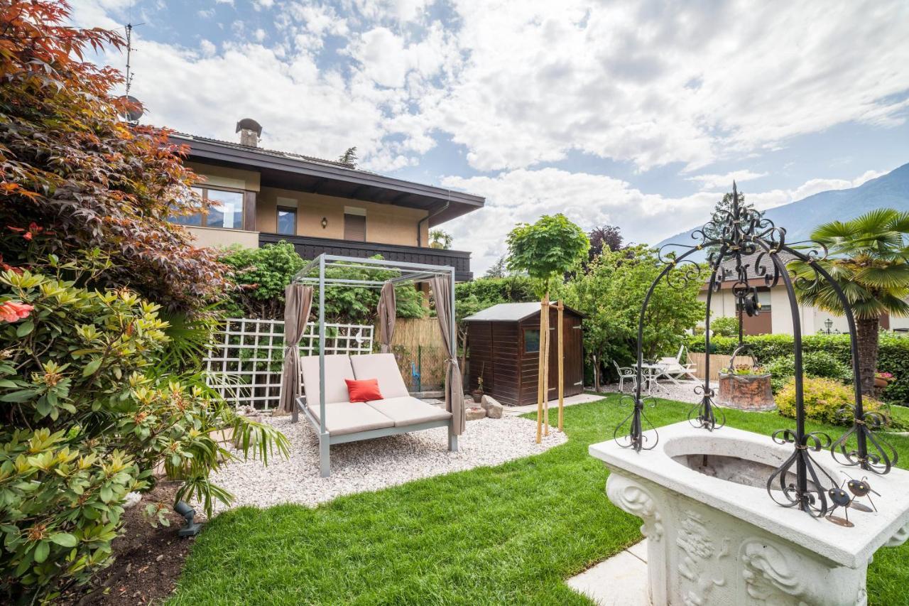 Ferienwohnung Maia Garden Meran Exterior foto